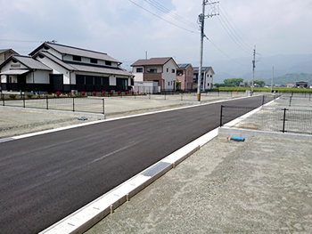 小城市三日月町長神田分譲地　全景