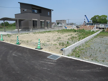 大川市向島分譲地　全景