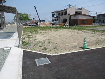 大川市向島分譲地　全景