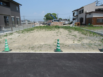 大川市向島分譲地　全景